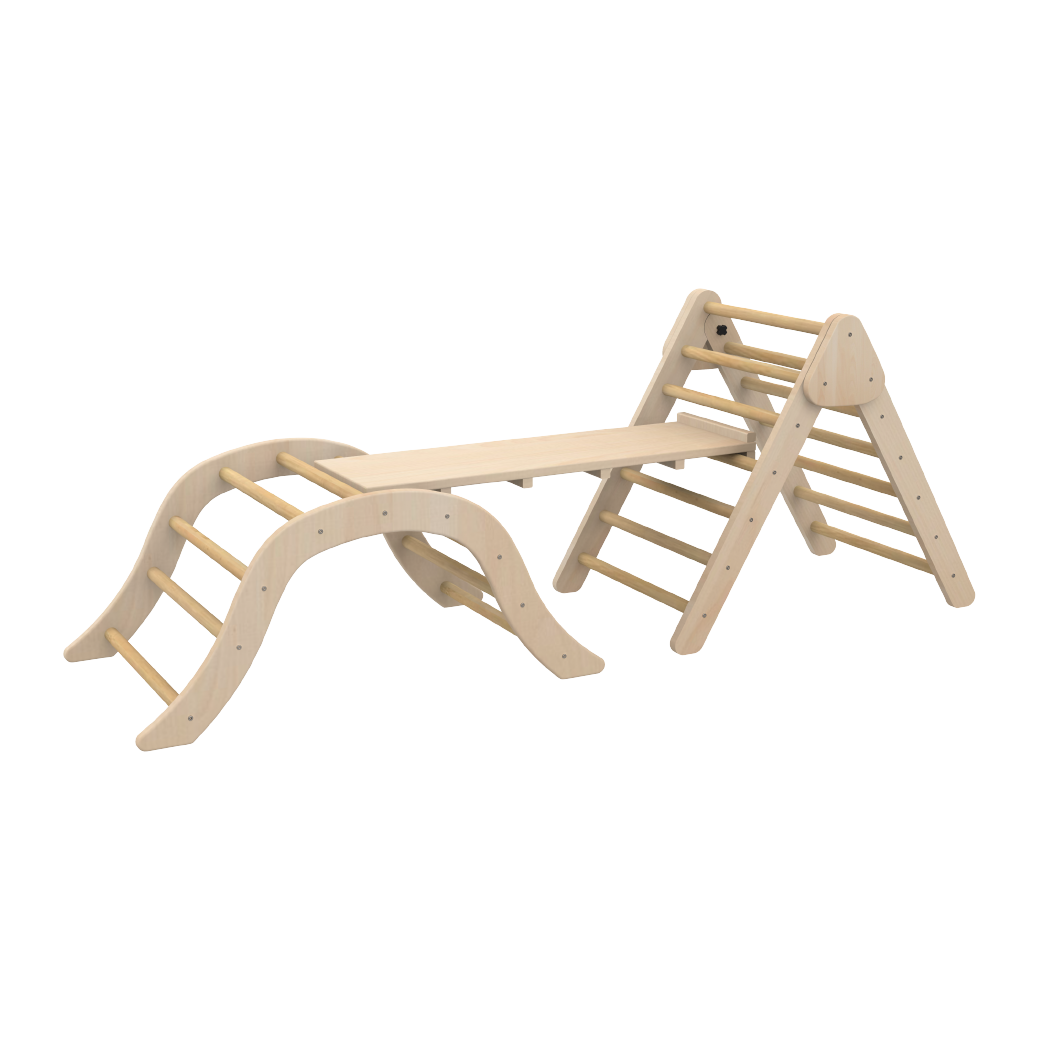 Triangle Climber With Ramp Climbing Set Xiair World