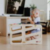 Xiair Kids kitchen tower 3in1 learning step stool desk slide - รูปภาพ 3