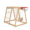 Xiair Indoor Playground for Kids Wooden Indoor Jungle Gym