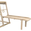 Xiair Montessori Jungle gym for Kids Wooden Indoor Pikler with Slide Ramp - 이미지 3
