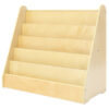 5-Shelf Wood Book Display - 画像 (4)