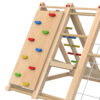 Xiair Wooden Indoor Playground, Montessori Climb Frame - obrazek 2