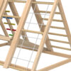 Xiair Wooden Indoor Playground, Montessori Climb Frame - obrazek 3