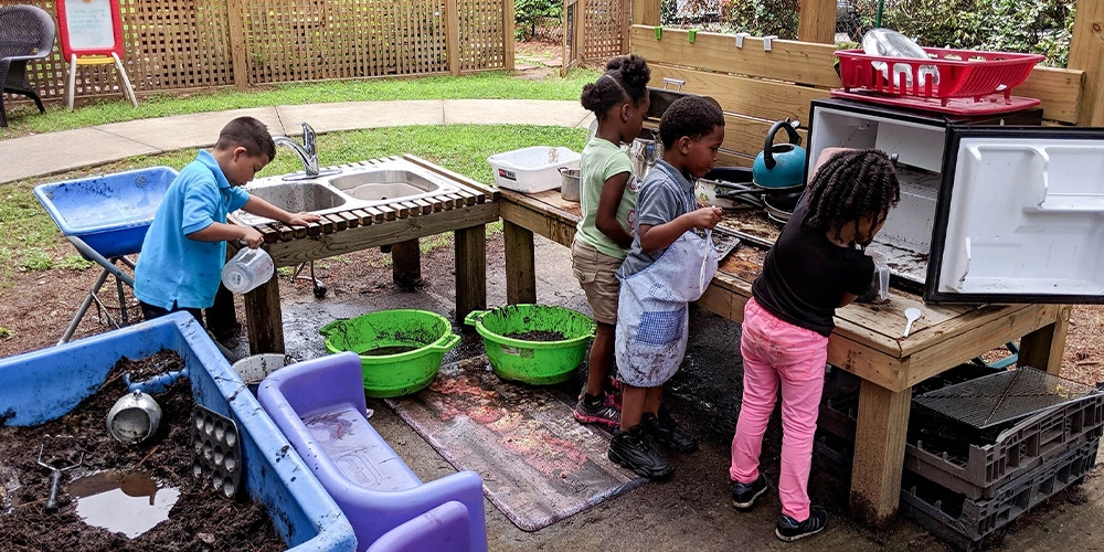 Mud Kitchen Benefits