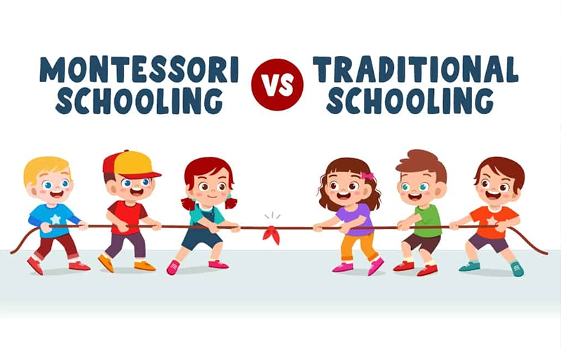 Montessori vs Traditional Schools