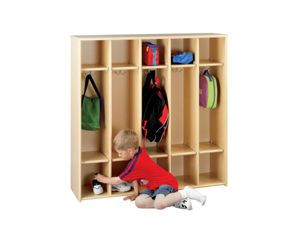 Preschool locker cubbies