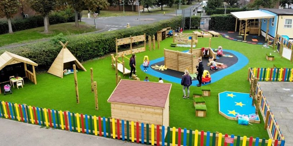 best material for outdoor play area