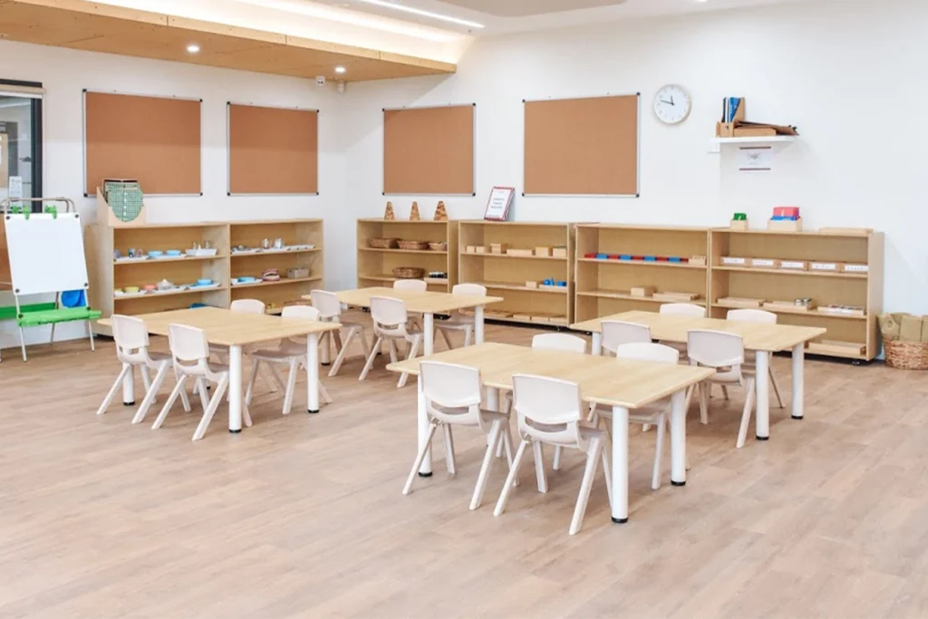 preschool classroom layout