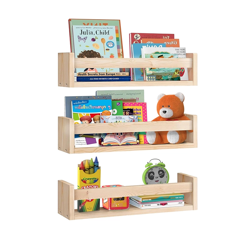 Floating Nursery Book Shelves