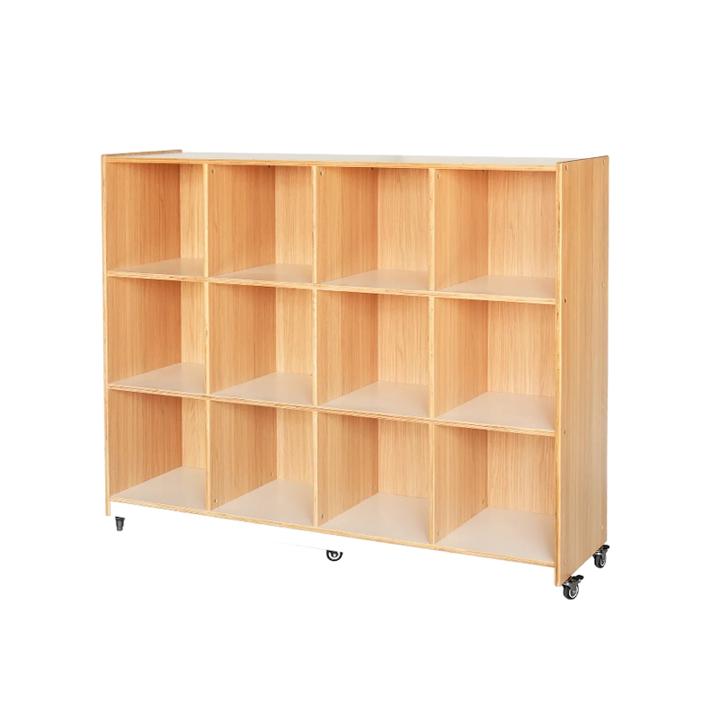 12-Section Mobile Cubby Storage