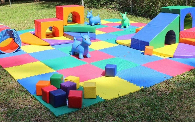 Outdoor Soft Play Areas