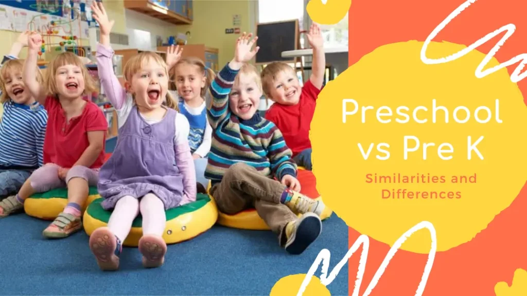 Preschool vs Pre K