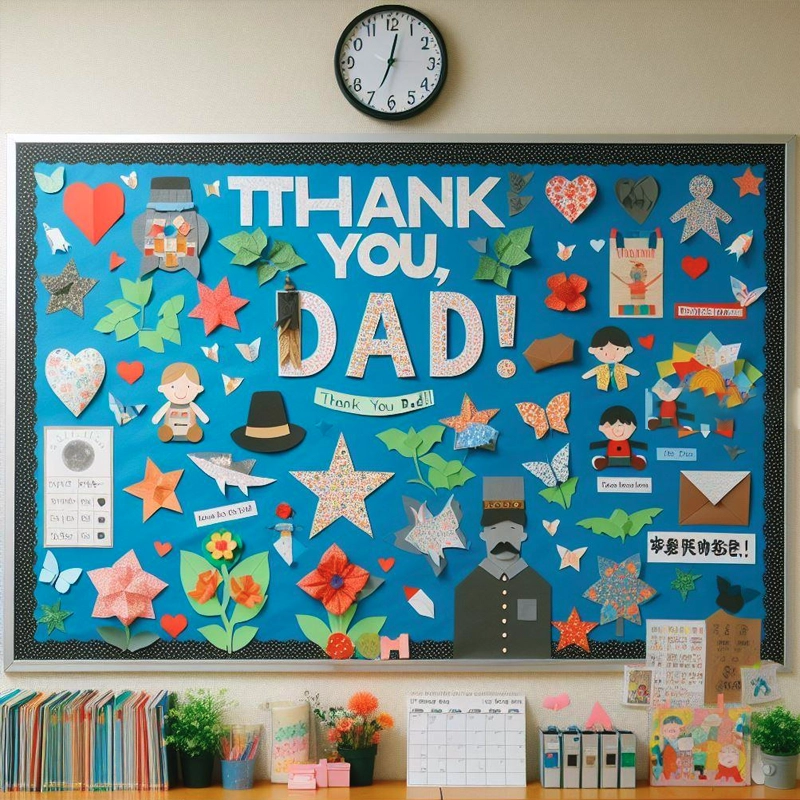 Father’s Day Bulletin Board Ideas for Preschool