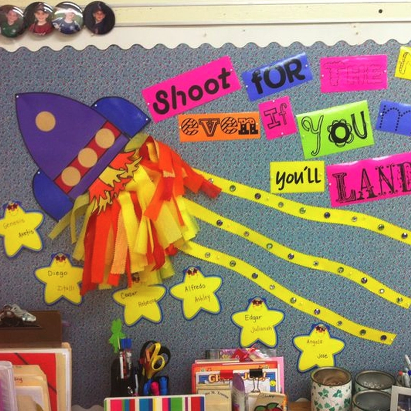 First Day of Preschool Bulletin Board Ideas