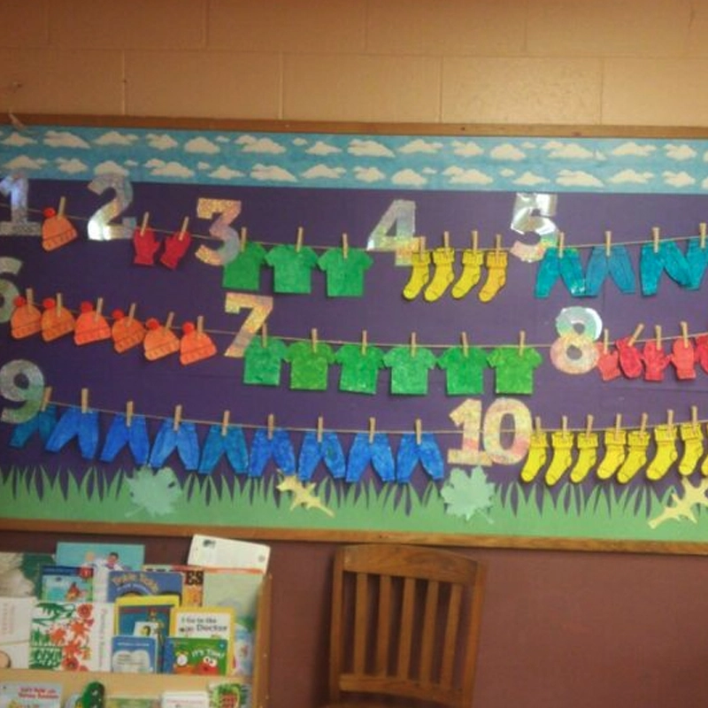 Number Bulletin Board Ideas for Preschool