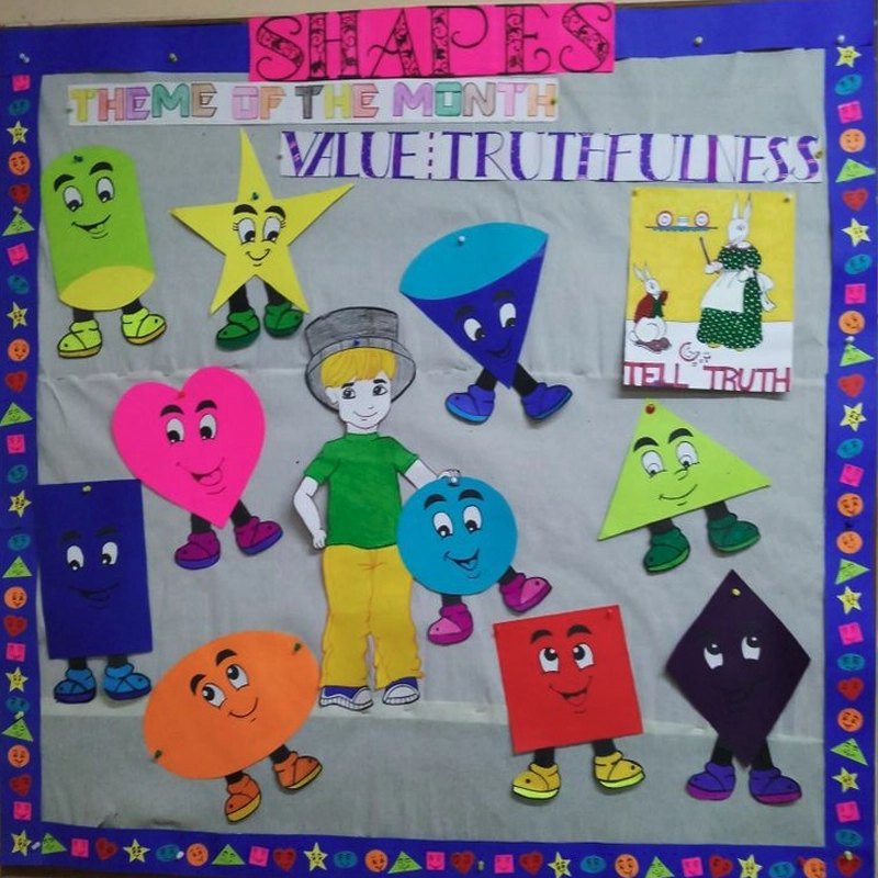 Shape Bulletin Board Ideas for Preschool