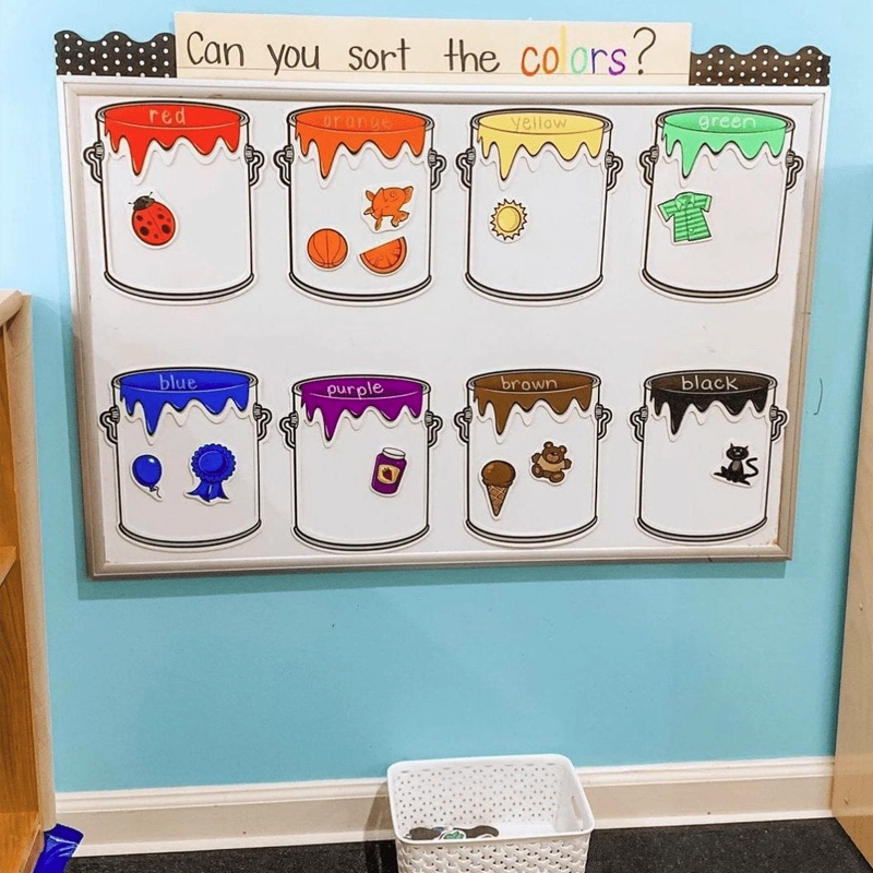 Shape and Colors Bulletin Board Ideas for Preschool