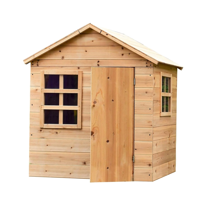 Outdoor Wooden Playhouse