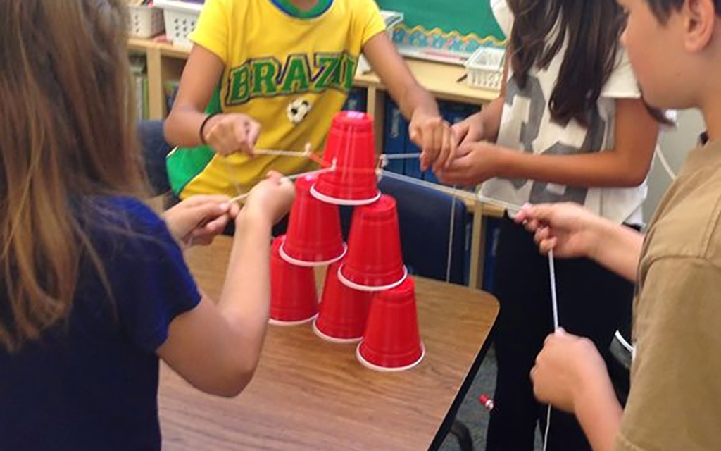 Cup Stacking Challenge