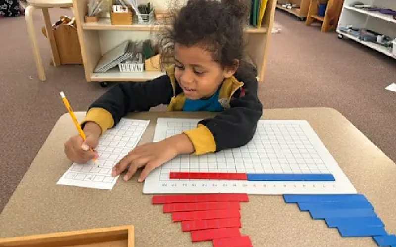 Early Elementary montessori materials.