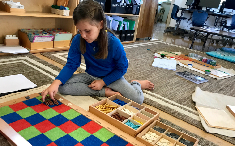 Upper Elementary montessori materials.