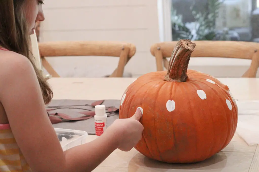 20. Fingerprint Pumpkins
