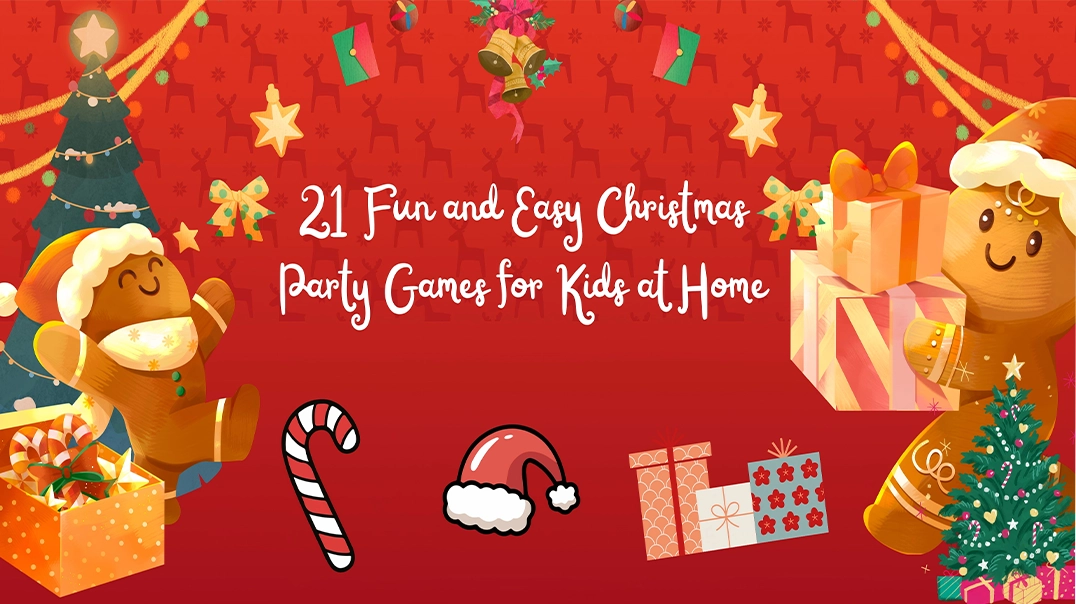 21 Fun and Easy Christmas Party Games for Kids athome