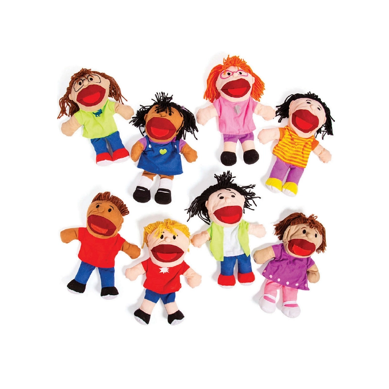 Happy Kids Stuffed Hand Puppets