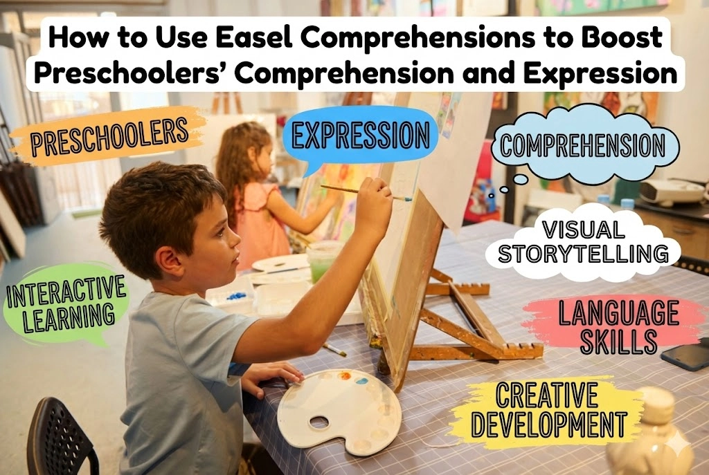 How to Use easel comprehensions to Boost Preschoolers’ Comprehension and Expression