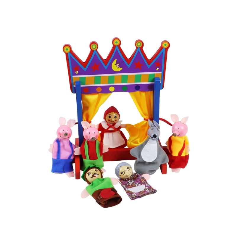 Mini Puppet Stand Set