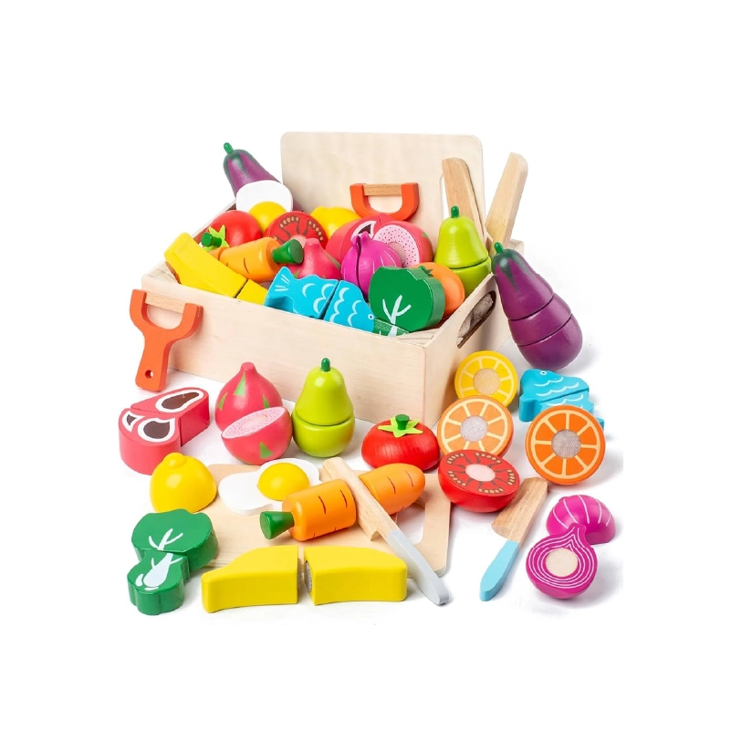 Wooden Play Food Sets