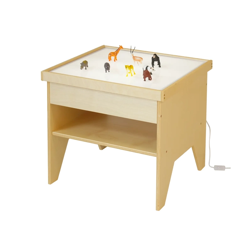 Wooden Preschool Light Table
