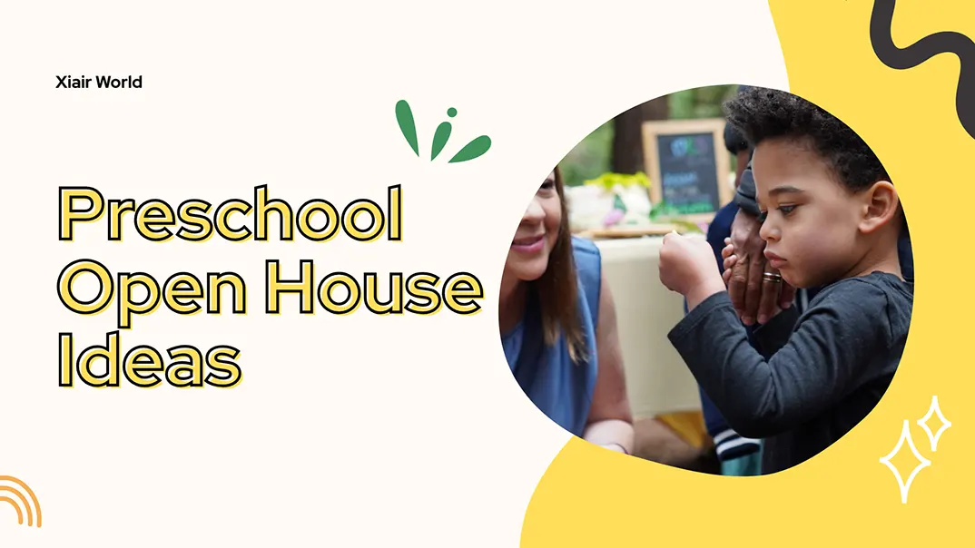 Preschool Open House Ideas