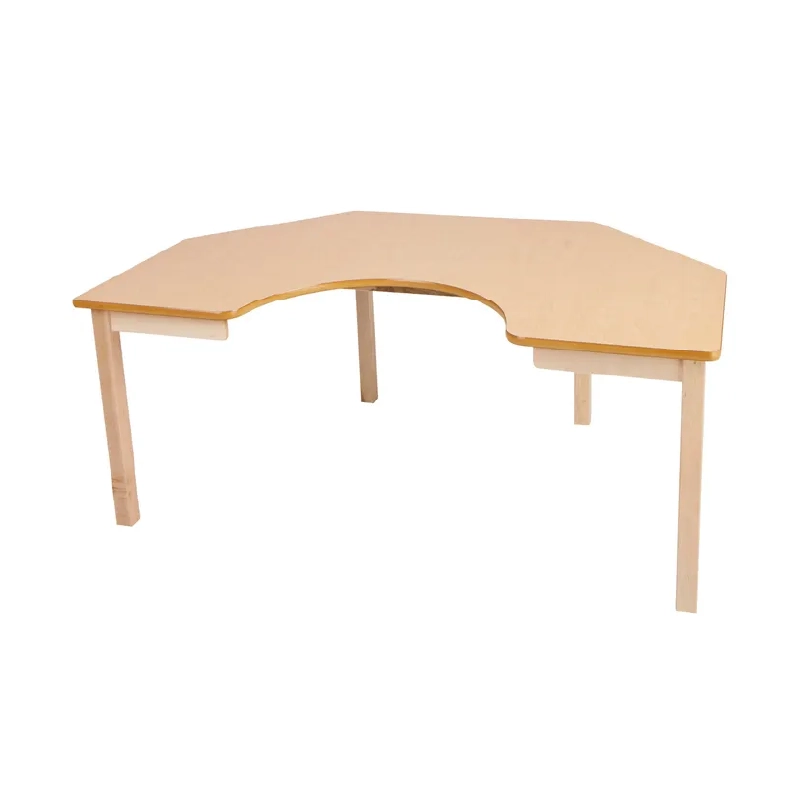 Kidney-Shaped Table