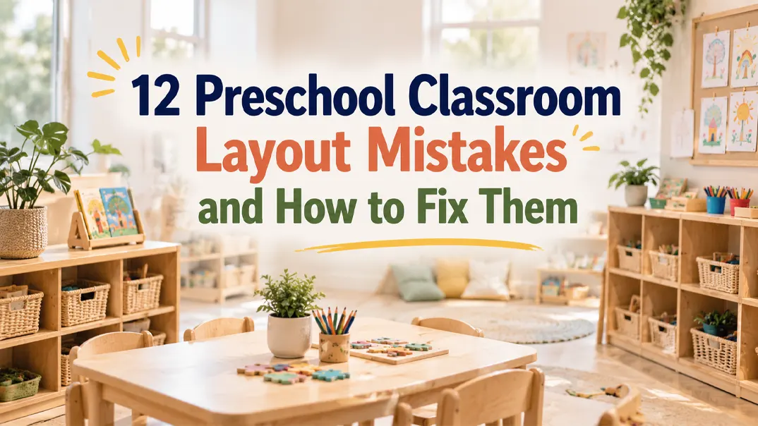 Preschool Classroom Layout Mistakes