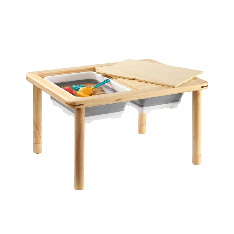 Sensory Table with Bins