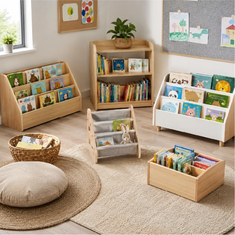 Book Display and Low Bookshelves