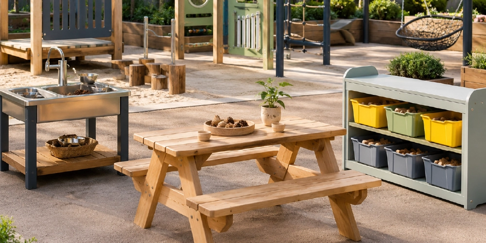 Materials for Outdoor Preschool Furniture