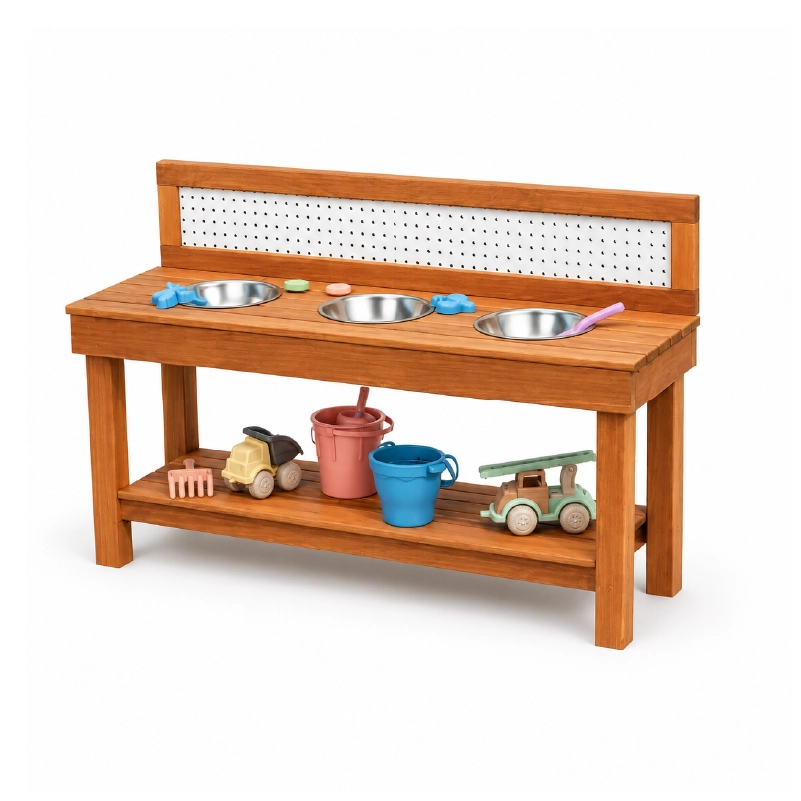 Mud Kitchen with Peg Board