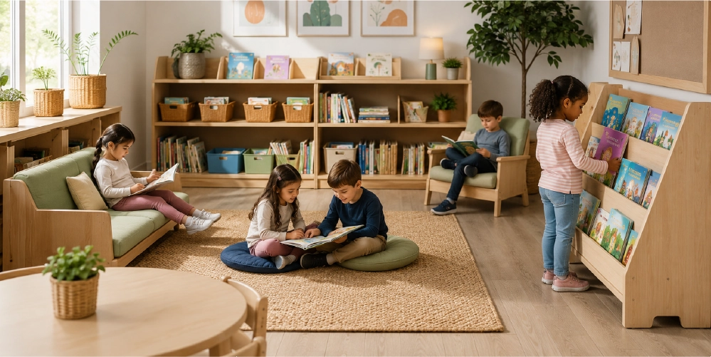 Pre-K and Kindergarten Reading Corner