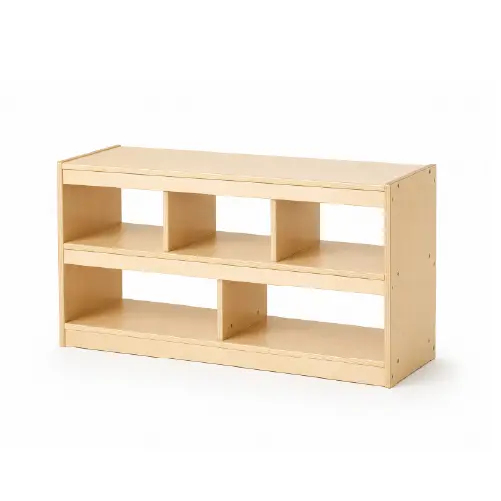 Low Open Classroom Storage Unit