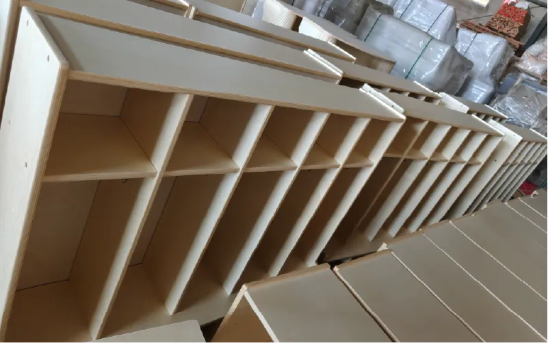 Preschool Open Compartment Cubbies